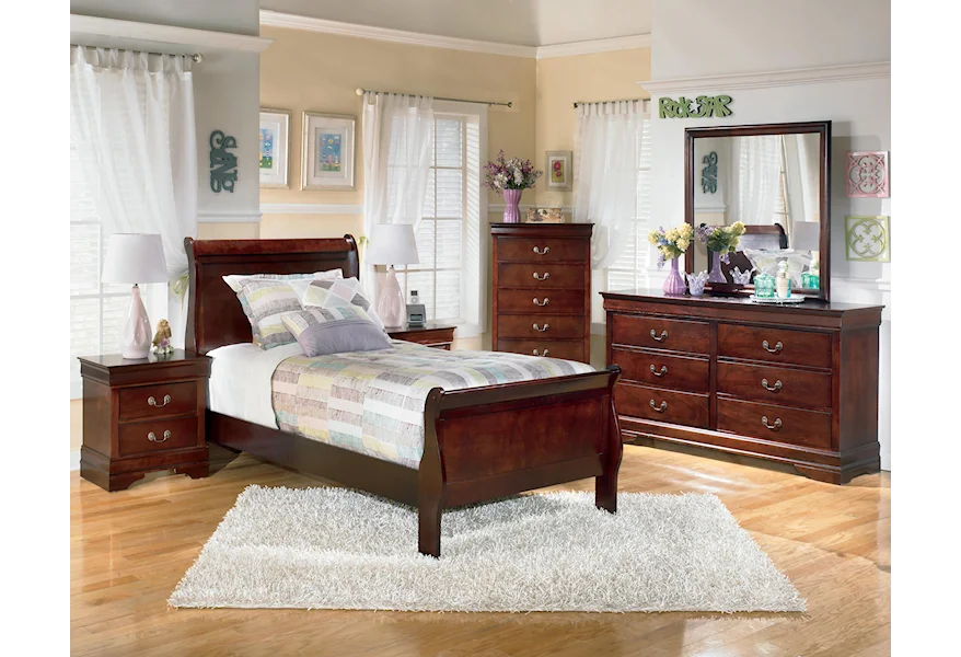 Alisdair 5 Piece Twin Bedroom Group by Ashley Signature Design at Rooms and Rest