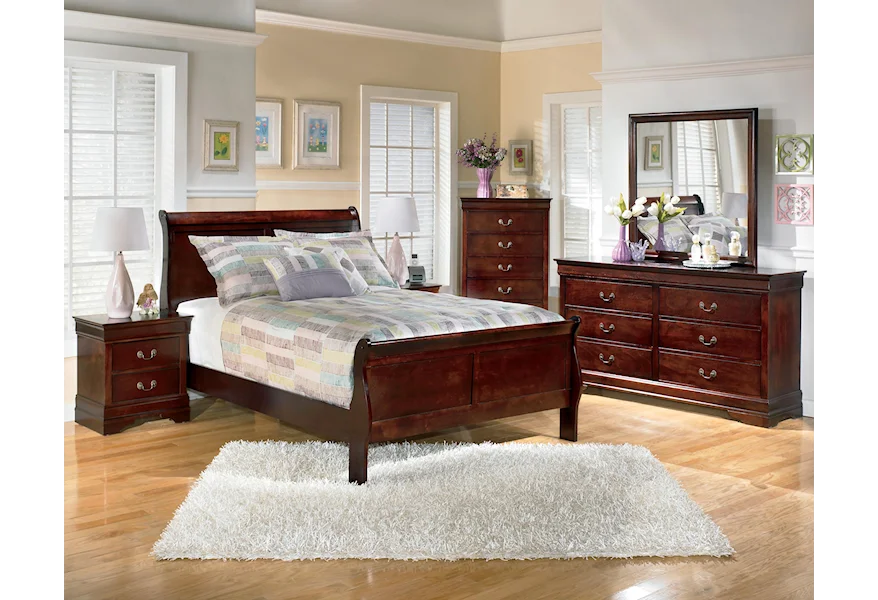 Alisdair 5 Piece Full Bedroom Group by Signature Design by Ashley at Schewels Home