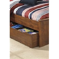 Trundle Under Bed Storage Unit Used for Storage