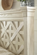 Lattice Panel Headboard