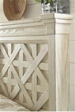 Lattice Panel Headboard