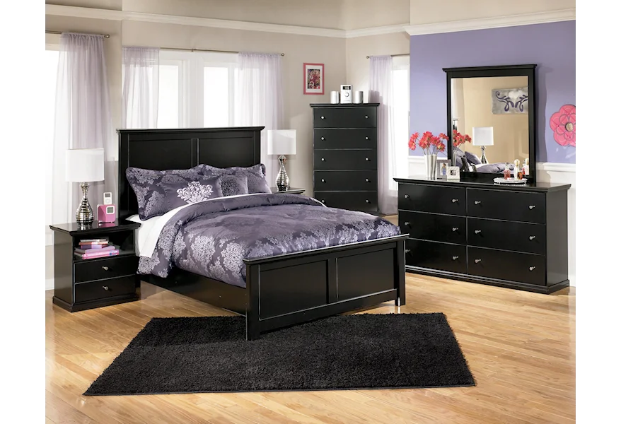 Bostwick Shoals-Maribel Full Bedroom Group by Signature Design by Ashley at Westrich Furniture & Appliances