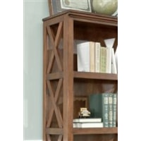 X-Detail on Bookcase Sides
