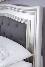 Arched Upholstered Panel Headboard