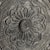Floral Carving in Antique Gray Finish
