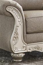 Ornate Trim in Glam Silver Finish