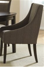 Contemporary Wing Back Arm Chair