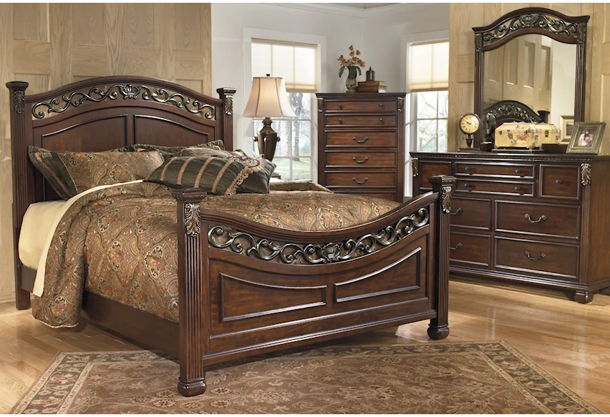 Leahlyn California King Bedroom Group by Signature Design by Ashley at Furniture Fair - North Carolina