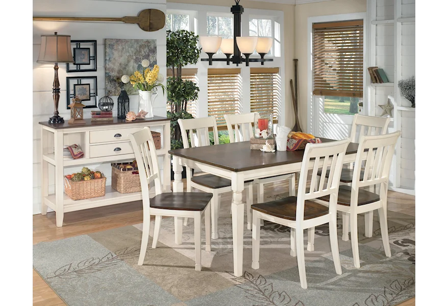 Whitesburg Formal Dining Room Group by Signature Design by Ashley at Lindy's Furniture Company