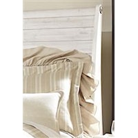 Sleigh Headboard with Plank-Look