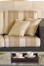 Plush Cushions in Sunbrella Fabric Offer Sink-In Relaxation Locations with Style that Won't Fade Away in the Sun