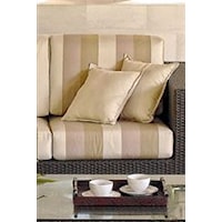 Plush Cushions in Sunbrella Fabric Offer Sink-In Relaxation Locations with Style that Won't Fade Away in the Sun