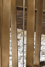 Asymmetrical Metal Slats