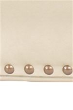 Nail head Trim is the Perfect Detail To Bring Out the Beautiful Leather and Fabric Colors