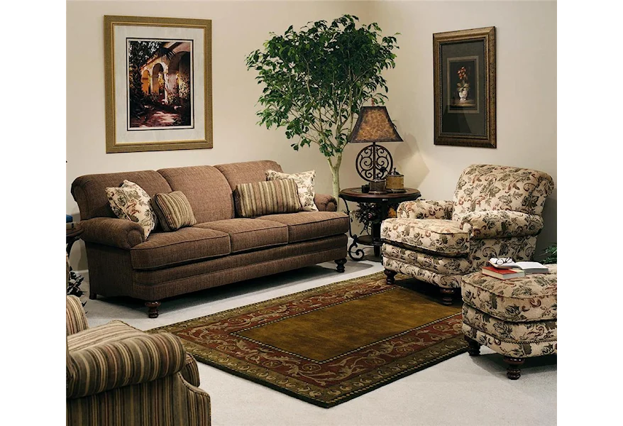 Harris Stationary Living Room Group by Kirkwood at Virginia Furniture Market