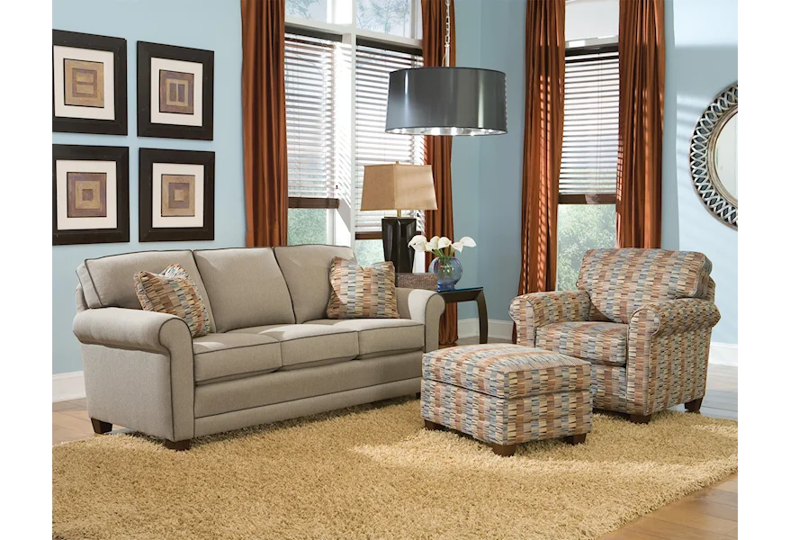 Wren Stationary Living Room Group by Kirkwood at Virginia Furniture Market