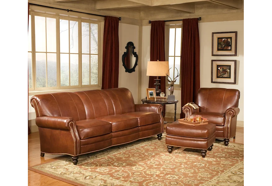 Finchley Stationary Living Room Group by Kirkwood at Virginia Furniture Market