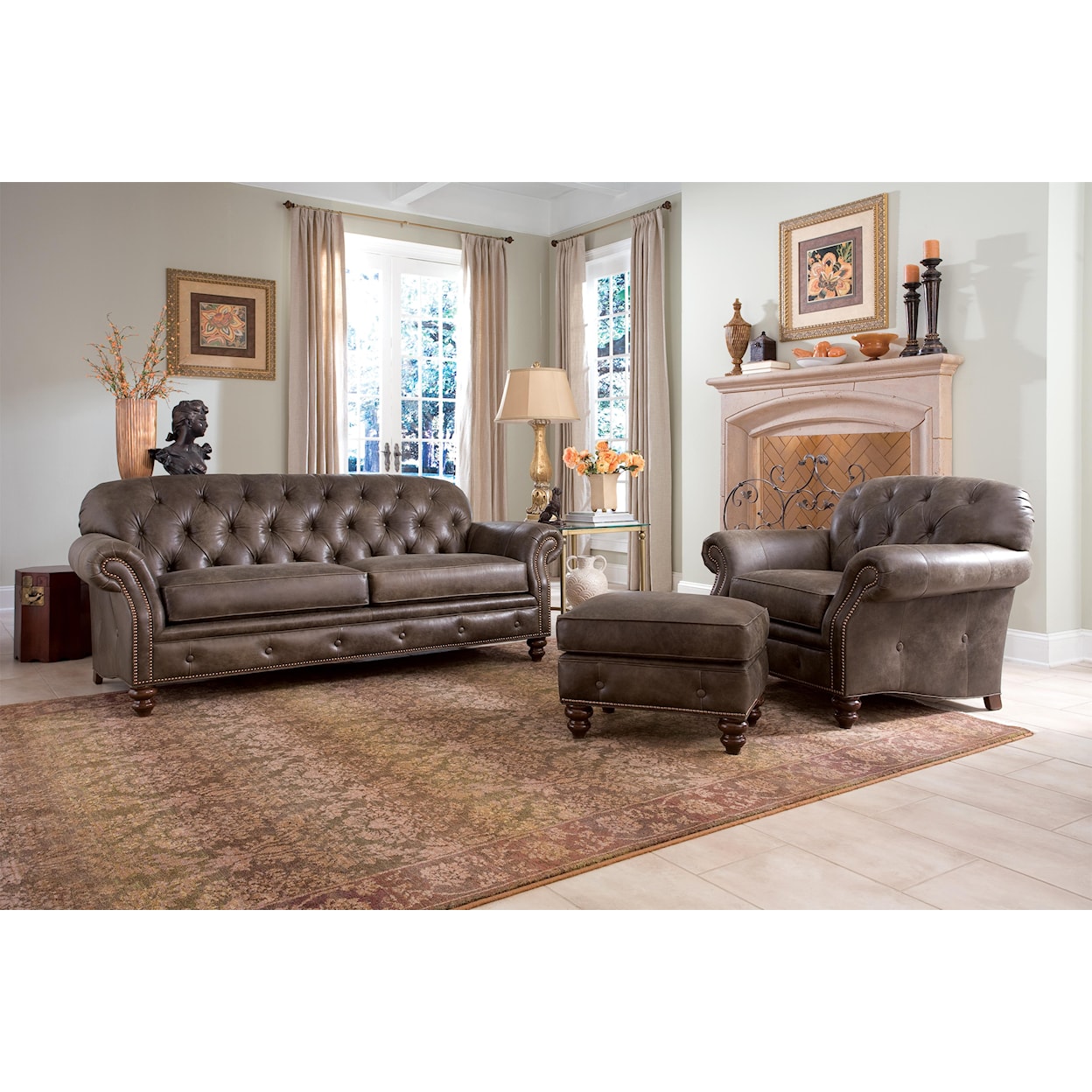 Smith Brothers 396 Stationary Living Room Group