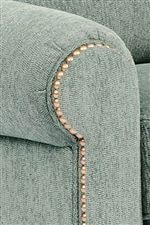 Rolled Arms with Nail Head Trim