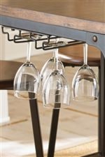 Hanging Wine Glass Storage