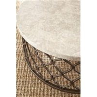 White Stone Table Tops Exude Modern Luxury