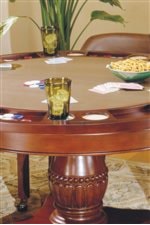 Game Table with Cup Holder, Money Holders and Chip Holders. 