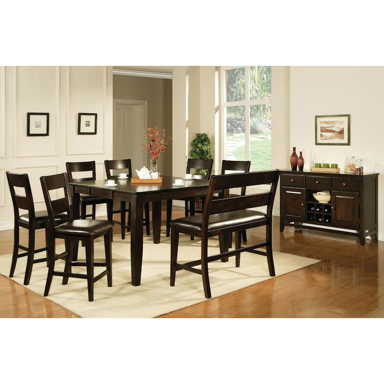 Steve Silver Victoria  Formal Dining Room Group