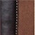 Two Tone Brown Leather Vinyl Match with Warm Brown Fabric