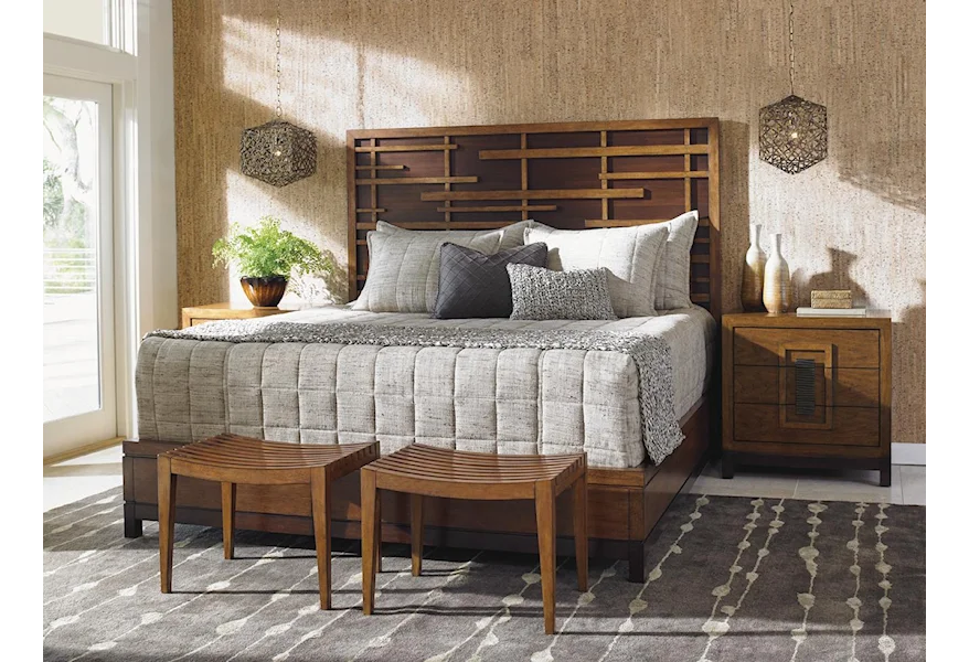 Island Fusion King Bedroom Group by Tommy Bahama Home at Baer's Furniture