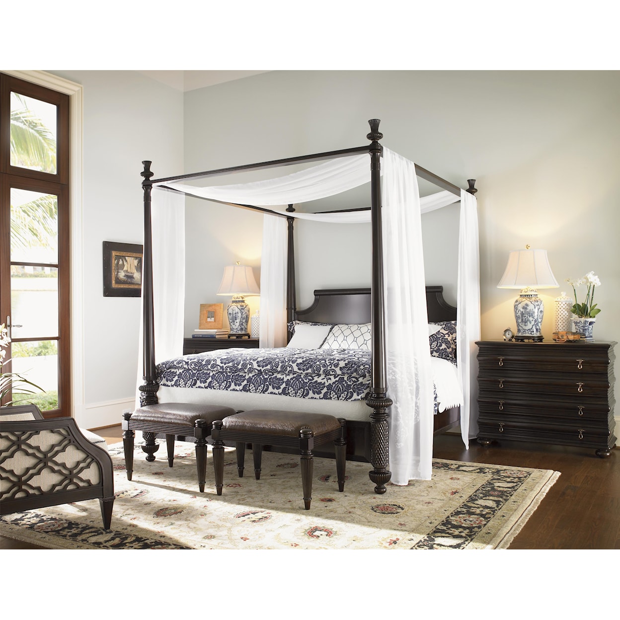 Tommy Bahama Home Royal Kahala Queen Bedroom Group