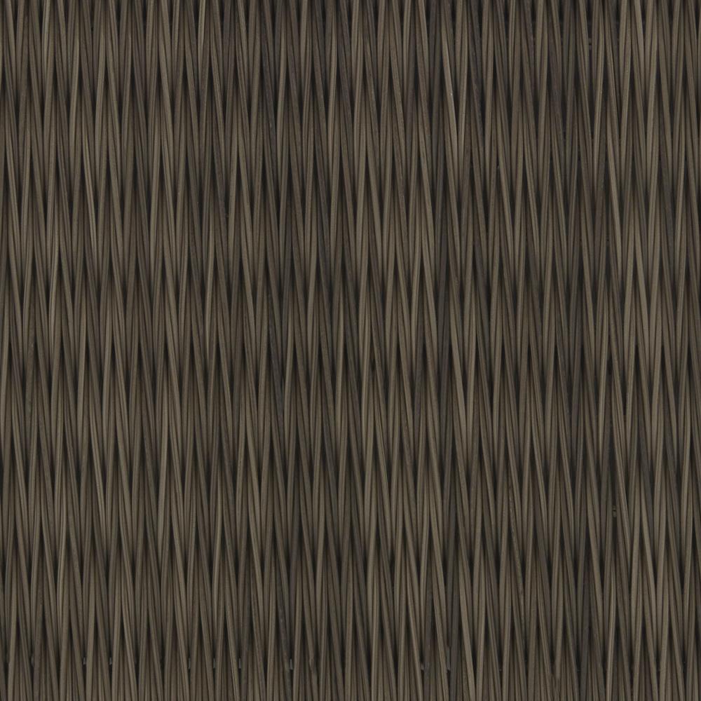 All-Weather Wicker in a Driftwood Gray Coloration