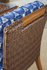 All-weather wicker is incredibly durable and resistant to fading, staining, stretching, and cracking