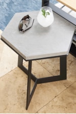 select tables feature slate-gray stone tops