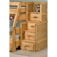 Stairway Chests For Use with Bunk Beds
