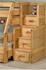 Stairway Chests For Use with Bunk Beds