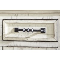 Rustic Industrial Pulls with Burnished Pewter Finish