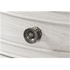 Traditional metal knobs with Champagne finish