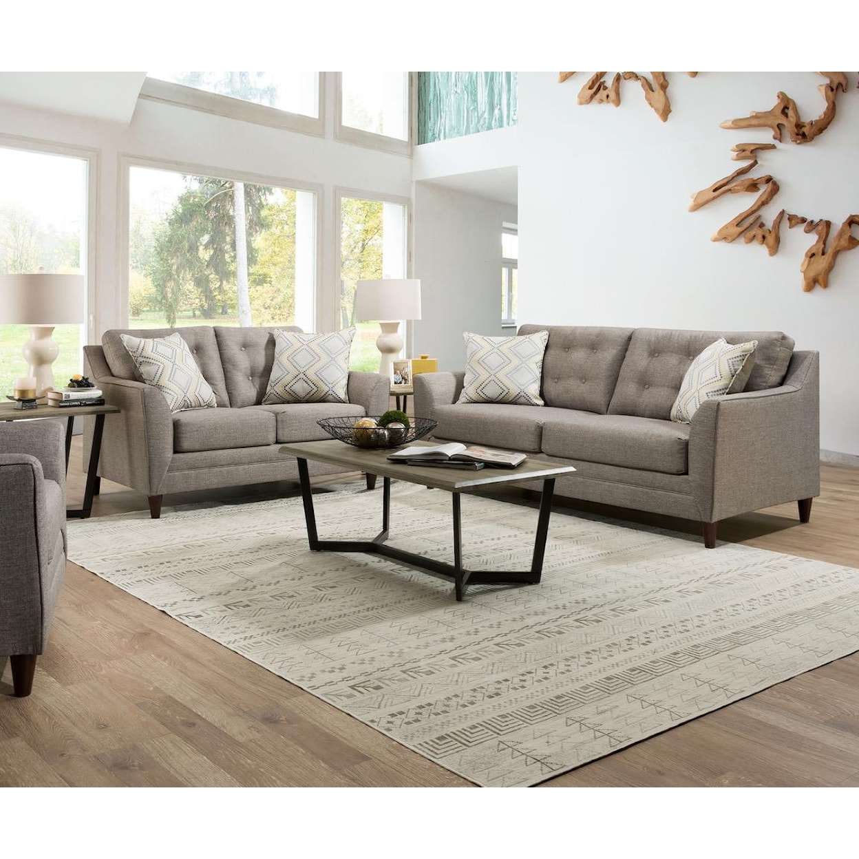 VFM Basics 8126 Stationary Living Room Group