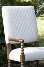 Diamond Quilting Suggests Livable Luxury