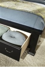 Storage Footboard Option Available