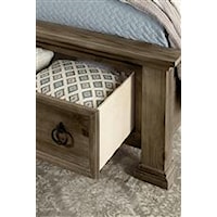 Storage Footboard Option Available