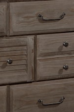 Varied Dresser Drawer Sizes