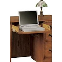 Drop-Front Center Drawer Ideal for Computer Keyboard