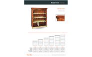 Maple Grove Customizable Bookcase Options