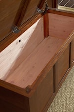 Cedar Lined Storage Bench