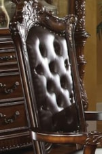 Button Tufted Arm and Side Chair Backs