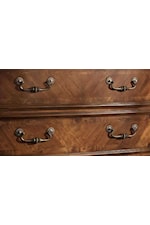 Michael Amini Cortina Traditional 3-Drawer Dresser with Ornate Detailing