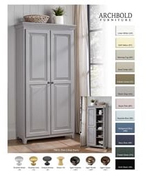 Discover our selection of solid pine pantries and cabinets