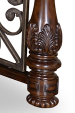 Hand-Carved Wood Detail