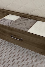 Artisan & Post Cool Rustic Traditional Solid Wood California King Panel Bed